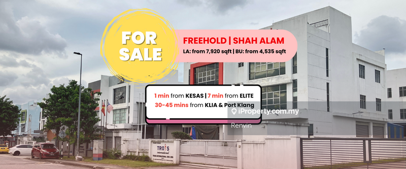 Semi-D Factory untuk Dijual di Seksyen 26, HICOM Industrial Estate, Shah Alam oleh Renvin - iProperty.com.my