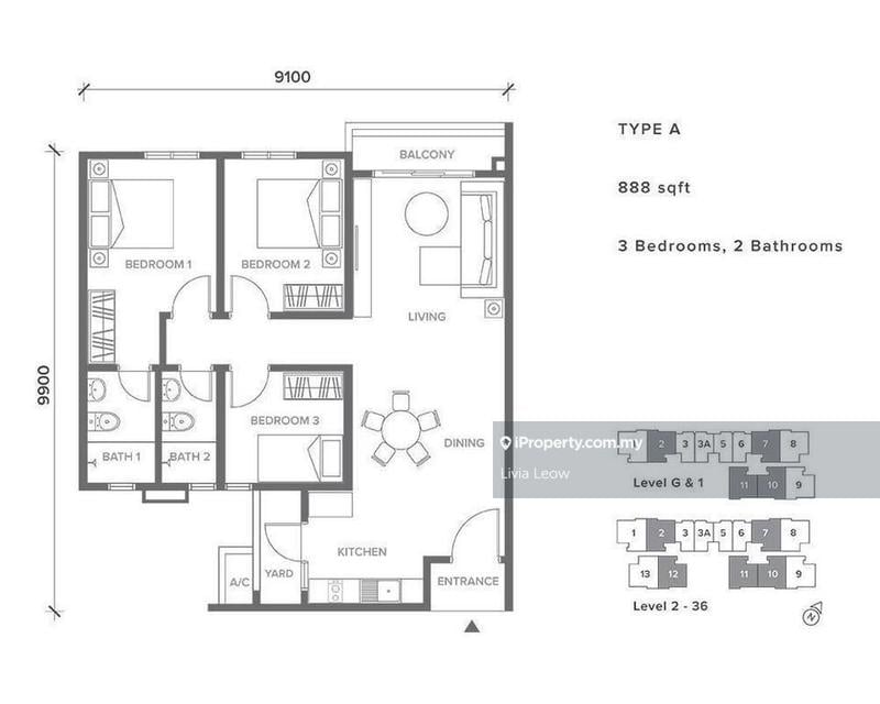 Kediaman Servis untuk Dijual di Sensory Residence @ Southville City oleh Livia Leow - iProperty.com.my