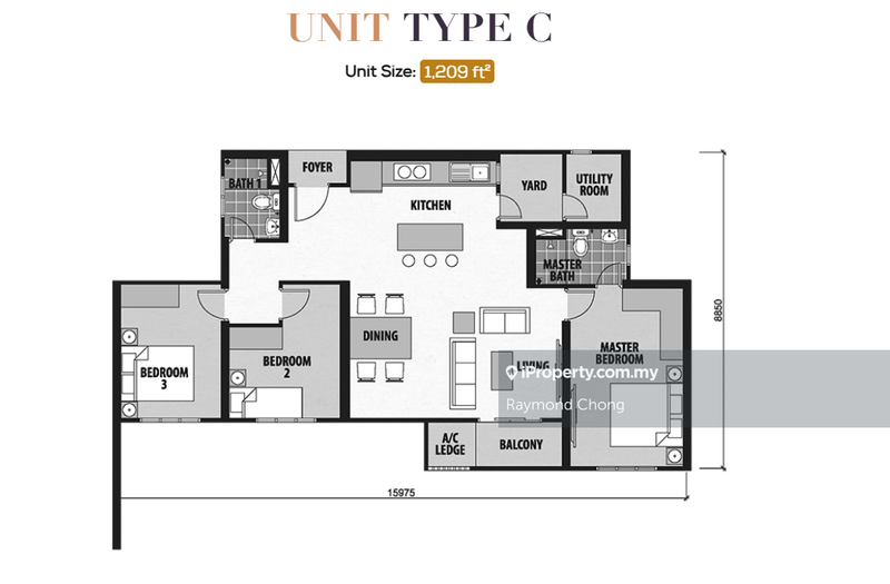 Kondominium untuk Dijual di Residensi Bintang oleh Raymond Chong - iProperty.com.my