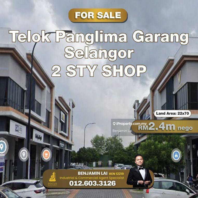 For Sale - Telok Panglima Garang, Selangor 2sty Shop for Sale