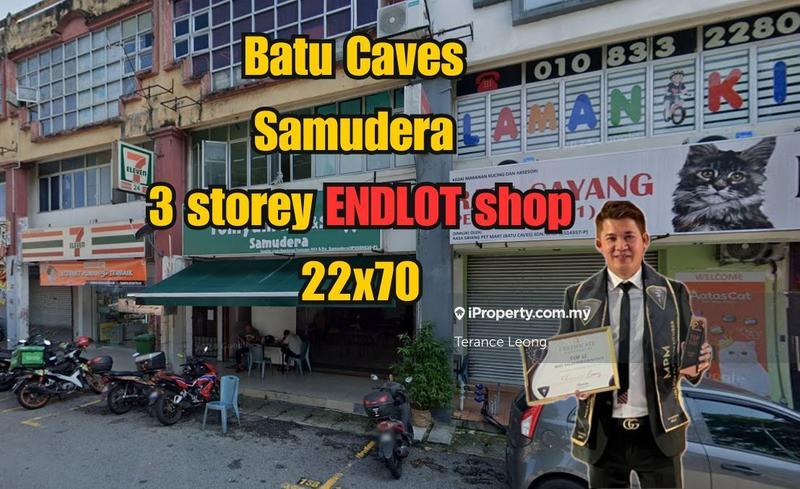 For Sale - Batu caves Taman samudera 3 storey shoplot gombak