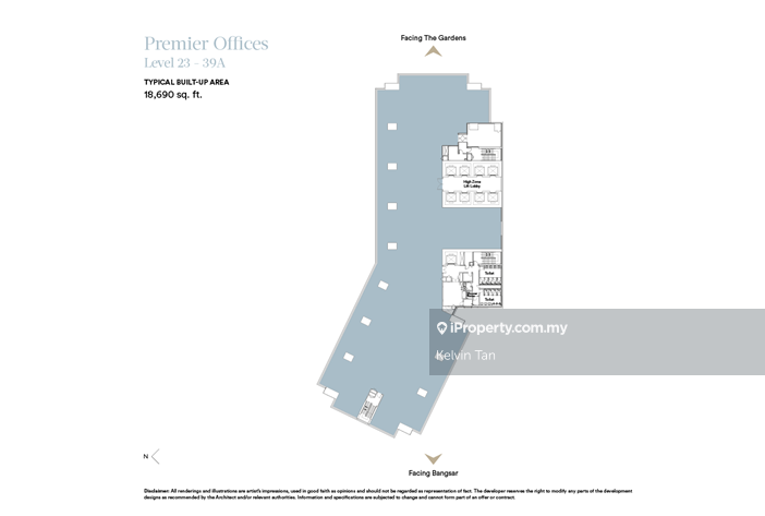 Pejabat untuk Dijual di KL Eco City, Kuala Lumpur oleh Kelvin Tan - iProperty.com.my