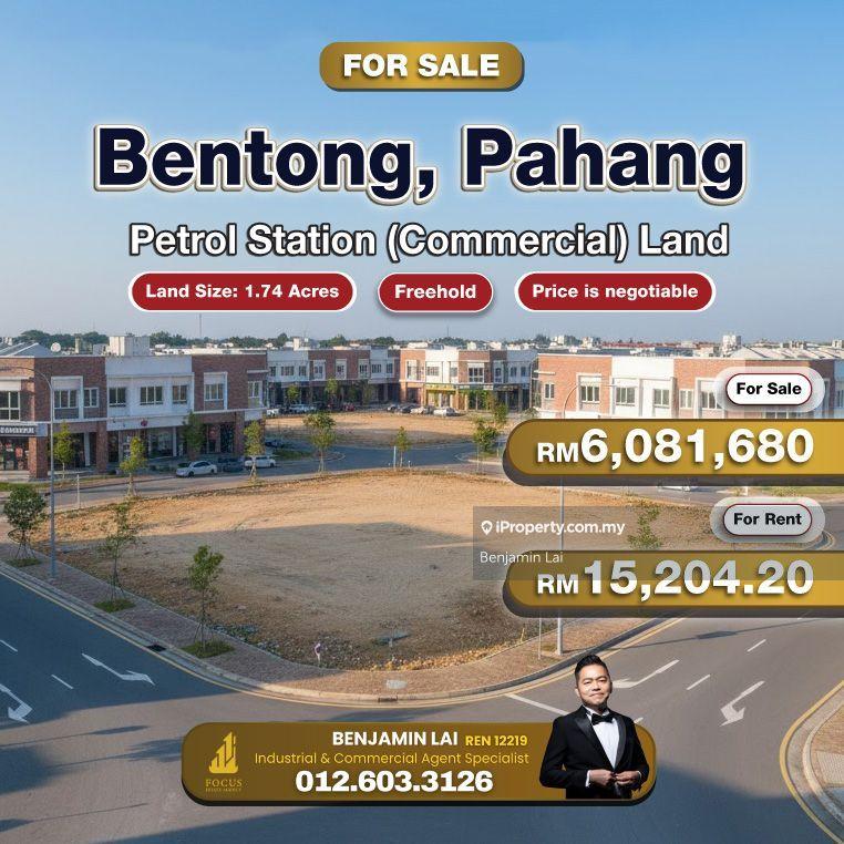 For Sale - Bentong, Pahang Petrol Station Land For Sale