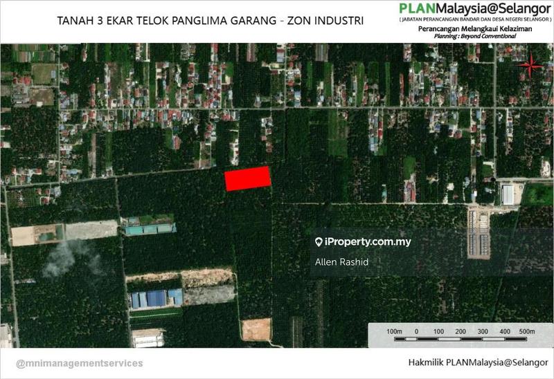 For Sale - Agricultural Land Telok Panglima Garang