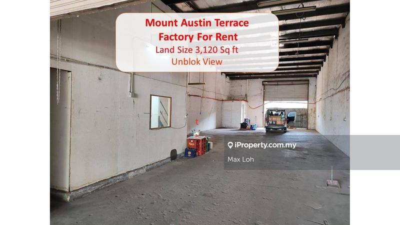 For Rent - Mount Austin, Terrace Factory, Land 3,120 Sqf