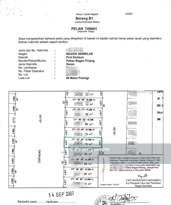 Rumah Teres 2-Tingkat untuk Dijual di Taman Pd Utama, Port Dickson oleh Kenny Tee - iProperty.com.my