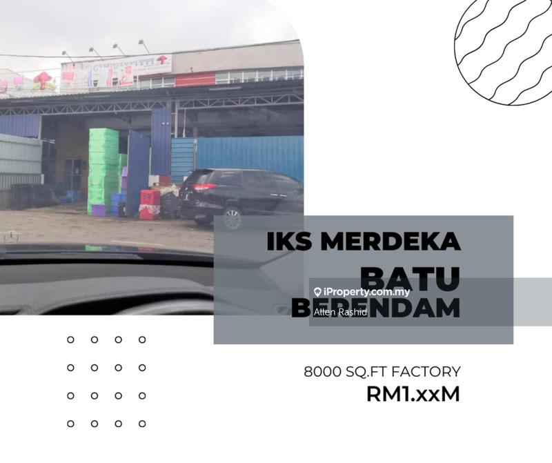 For Sale - Factory IKS Merdeka Jaya, Batu Berendam, Malim