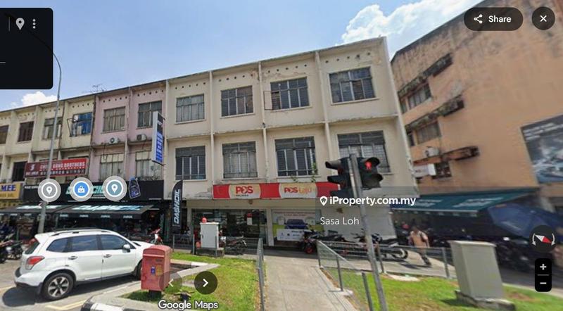 For Rent - Facing Main Road, 3 Storey Corner Shop Lot @ Jalan Sentul, Sentul For Rent