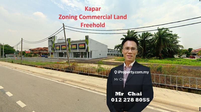 For Sale - Kampung Bukit Kapar, Zoning Commercial Land (3 Acres) For Sale RM70 psf