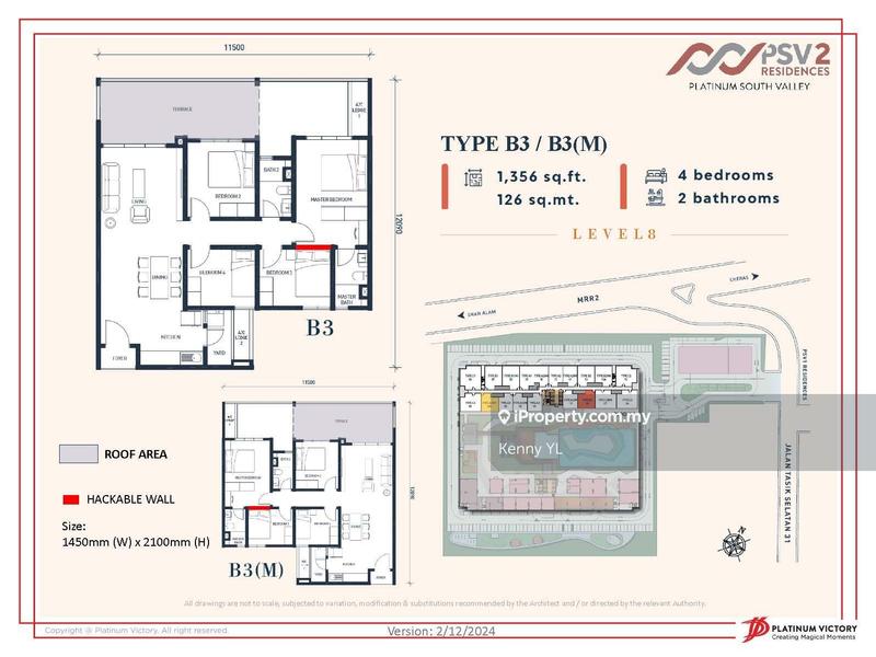 Apartment for Sale in PSV 1 Residences @ Platinum South Valley by Kenny YL - iProperty.com.my