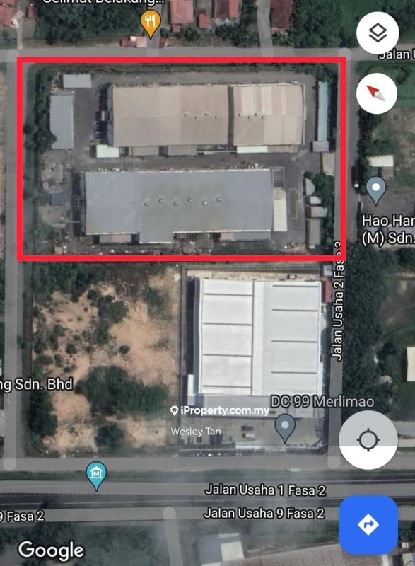 Kilang Terpisah untuk Dijual di Merlimau Huge Factory and Warehouse For Sale, Merlimau oleh Wesley Tan - iProperty.com.my