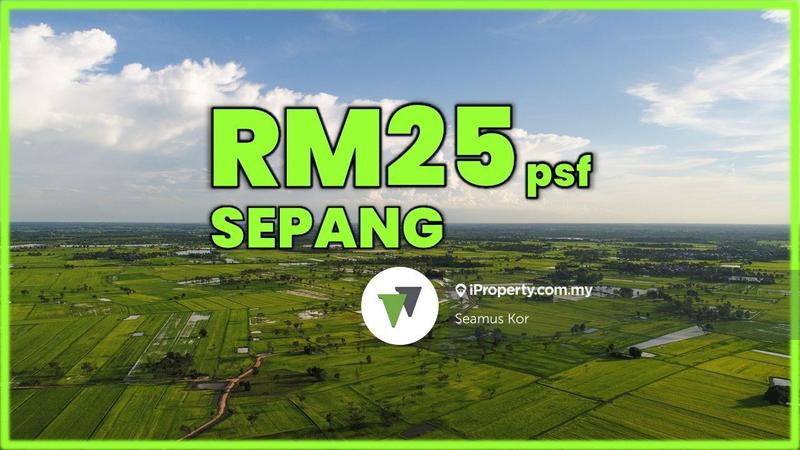 For Sale - ⭐ 71 acres ⭐ RM25 psf ⭐ 26min to KLIA ⭐