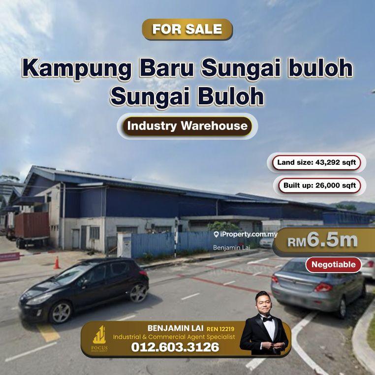 For Sale - Kampung Baru Sungai buloh, Sungai Buloh Industry Warehouse for Sale