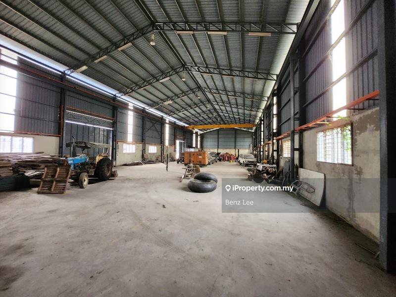For Sale - (2.2 Acres Industry Land With Warehouse) Kampung Orang Asli Kuang Rawang Sungai Buloh