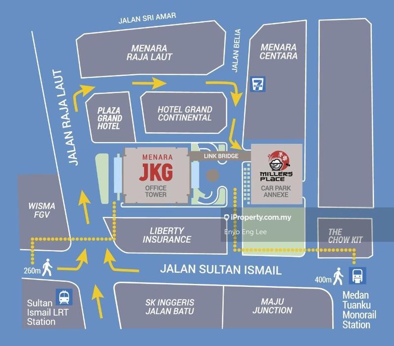 Pejabat untuk Disewa di Chow Kit, KL City Centre oleh Enyo Eng Lee - iProperty.com.my