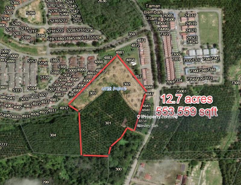 Agricultural Land for Sale in Taman Bemban Utama, Bemban by Wesley Tan - iProperty.com.my