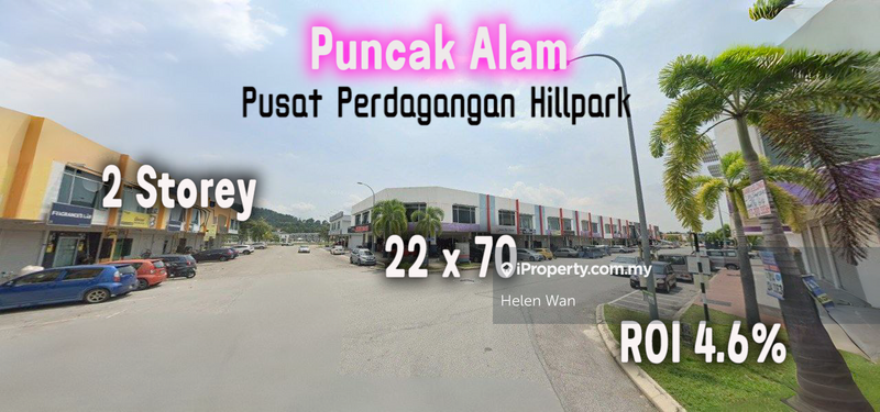 For Sale - Hillpark Puncak Alam 2 Storey Shoplot