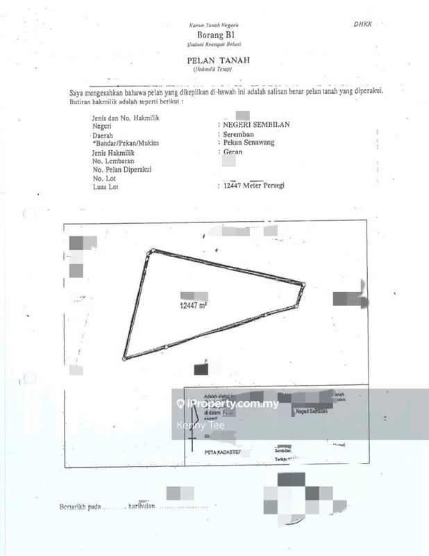 Industrial Land for Sale in Taman Tasik Jaya, Senawang by Kenny Tee - iProperty.com.my