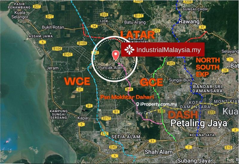 Semi-D Factory for Sale in Bandar Puncak Alam, Puncak Alam by Ray Goh - iProperty.com.my