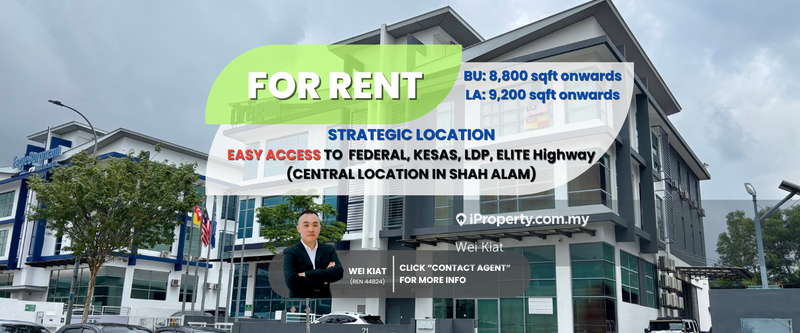 Semi-D Factory untuk Disewa di Seksyen 15, Shah Alam oleh Wei Kiat - iProperty.com.my