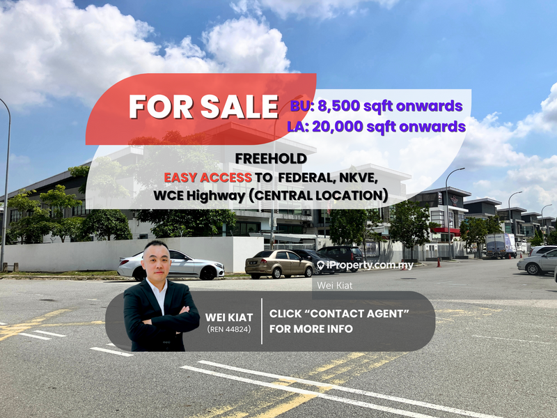 For Sale - Jalan Astana, Gateway 16, Bandar Bukit Raja Industrial Park, Klang