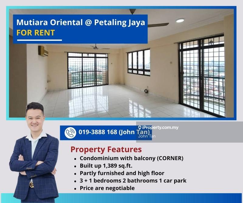 For Rent - Mutiara Oriental