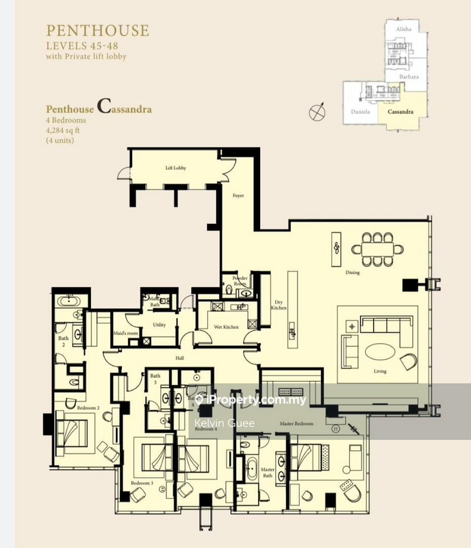 Service Residence for Sale in The Ritz-Carlton Residences by Kelvin Guee - iProperty.com.my