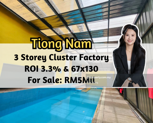 For Sale - Kawasan Perindustrian Tiong Nam (Tebrau III)