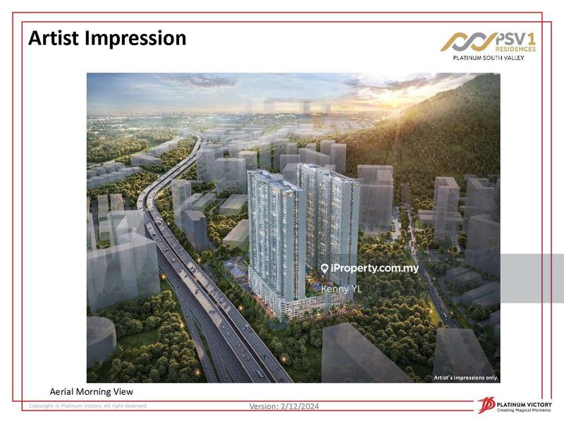 Apartment for Sale in PSV 1 Residences @ Platinum South Valley by Kenny YL - iProperty.com.my