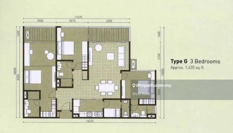 Residensi Servis untuk Dijual di The Elements oleh Vicki Kow - iProperty.com.my