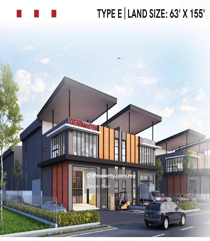 For Sale - Jenjarom, FREEHOLD, New Launch Semi-D Factory, Easy-to-Own Factory, Next to Main Road