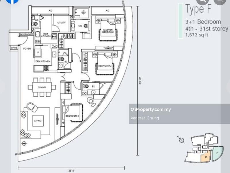 Residensi Servis untuk Disewa di Twins @ Damansara Heights oleh Vanessa Chung - iProperty.com.my