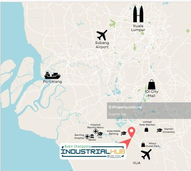 Semi-D Kilang untuk Dijual di Bukit Changgang Industrial Hub @ KLIA Sepang, Sepang oleh Eugene Yap - iProperty.com.my