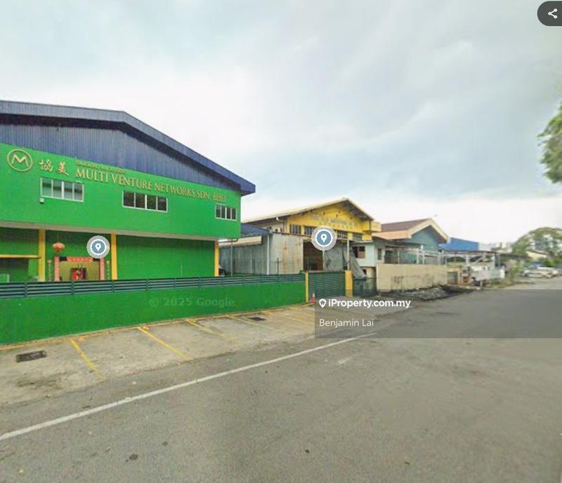For Sale - Taman Bukit Maluri, Kepong 1.5 Storey Warehouse For Sale