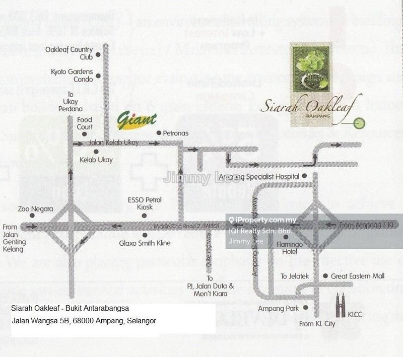 Rumah Berkembar untuk Dijual di Bukit Antarabangsa - Ampang - Siarah Oakleaf, Ampang oleh Jimmy Lee - iProperty.com.my