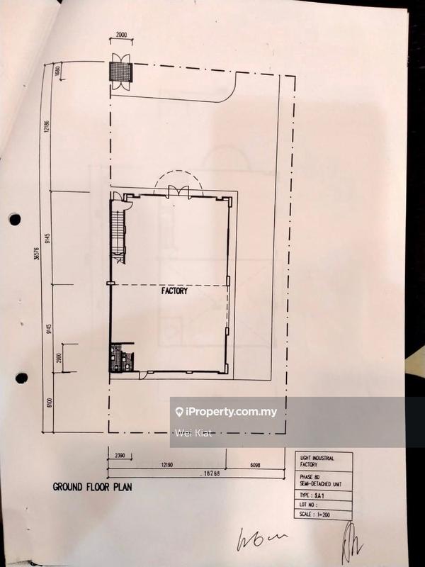 Detached Factory for Sale in Taman Bandar Sunway, Petaling Jaya by Wei Kiat - FLOOR PLAN - G FLOOR - iProperty.com.my