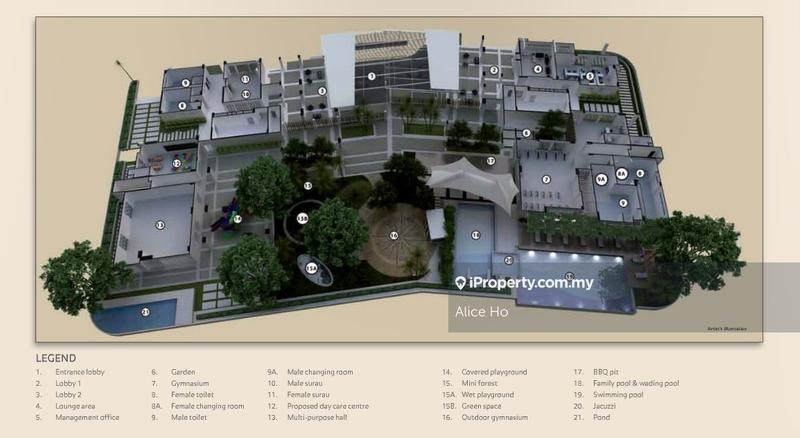 Kediaman Servis untuk Dijual di Isola oleh Alice Ho - iProperty.com.my