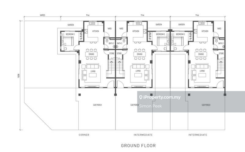 Rumah Berkembar untuk Dijual di Kuala Selangor, Puncak Alam oleh Simon Peek - iProperty.com.my