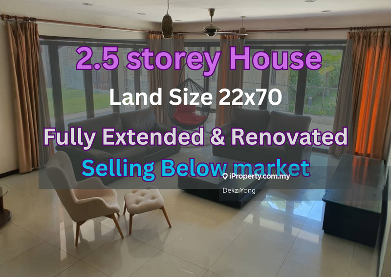 Rumah Berangkai 2.5 Tingkat untuk Dijual di Taman Putra Permai, Seri Kembangan oleh Dekz Yong - iProperty.com.my