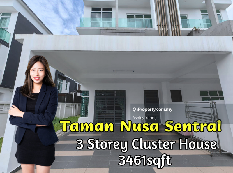 Cluster House for Sale in Taman Nusa Sentral, Iskandar Puteri (Nusajaya) by Ashley Yeong - iProperty.com.my