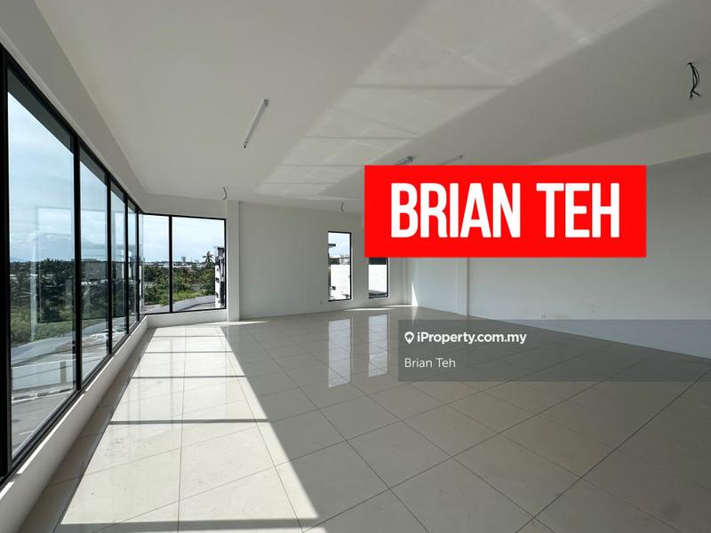 For Rent - 1.5 Storey Semi D Light Industrial Factory Rent at Permatang Tinggi