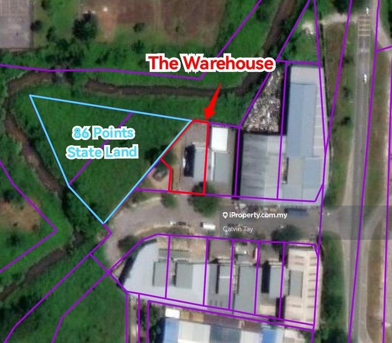 For Sale - 20 Points Industrial Warehouse (next to 86 Points State Land) at 9 Miles Kuching