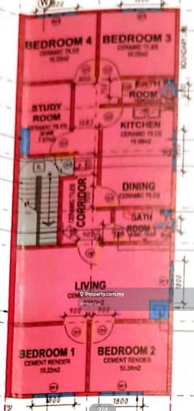 For Rent 3 Storey Corner Shop