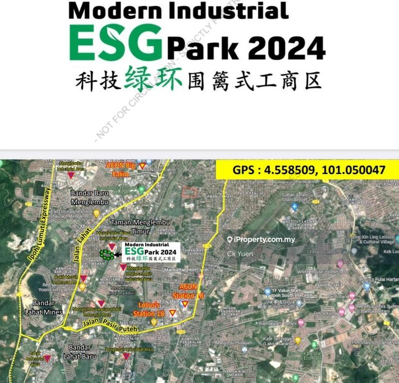 Kilang Berkembar untuk Dijual di Taman Chandan Raya, Menglembu oleh Ck Yuen - iProperty.com.my