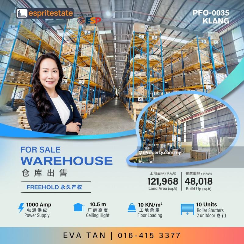 For Sale - Warehouse at Meru, Klang for sale