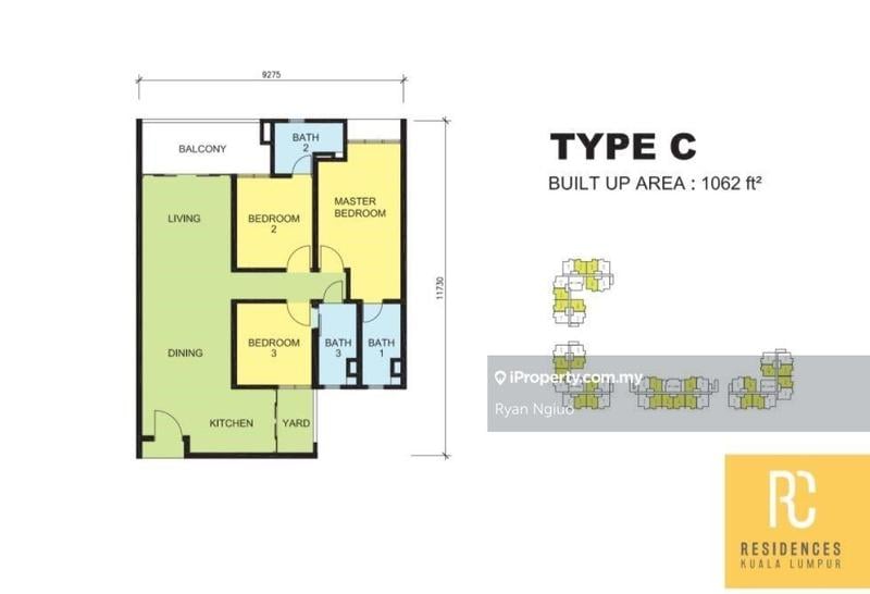 Residensi Servis untuk Dijual di Serviced Residence @ Razak City Residences (RC Residences) oleh Ryan Ngiuo - iProperty.com.my