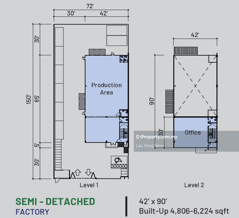 Semi-D Factory for Sale in Bertam, Kepala Batas by Lau Yong Sern - iProperty.com.my