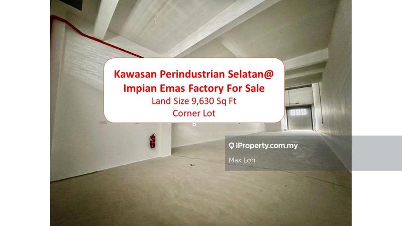 For Rent - Kawasan Perindustrian Selatan@ Impian Emas, Cluster Factory