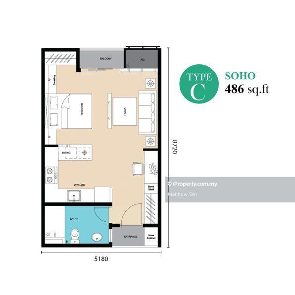 Service Residence for Sale in Symphony Tower (Menara Simfoni) by Matthew Sim - iProperty.com.my