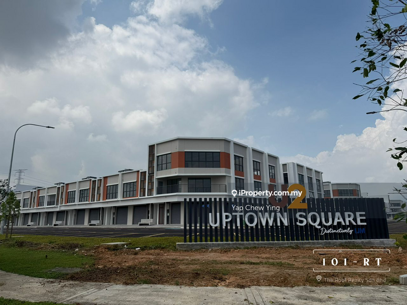 For Rent - 🔥FACING LOTUS!! 2 Storey Shoplot @ IJM Rimbayu Uptown Square Telok Panglima Garang